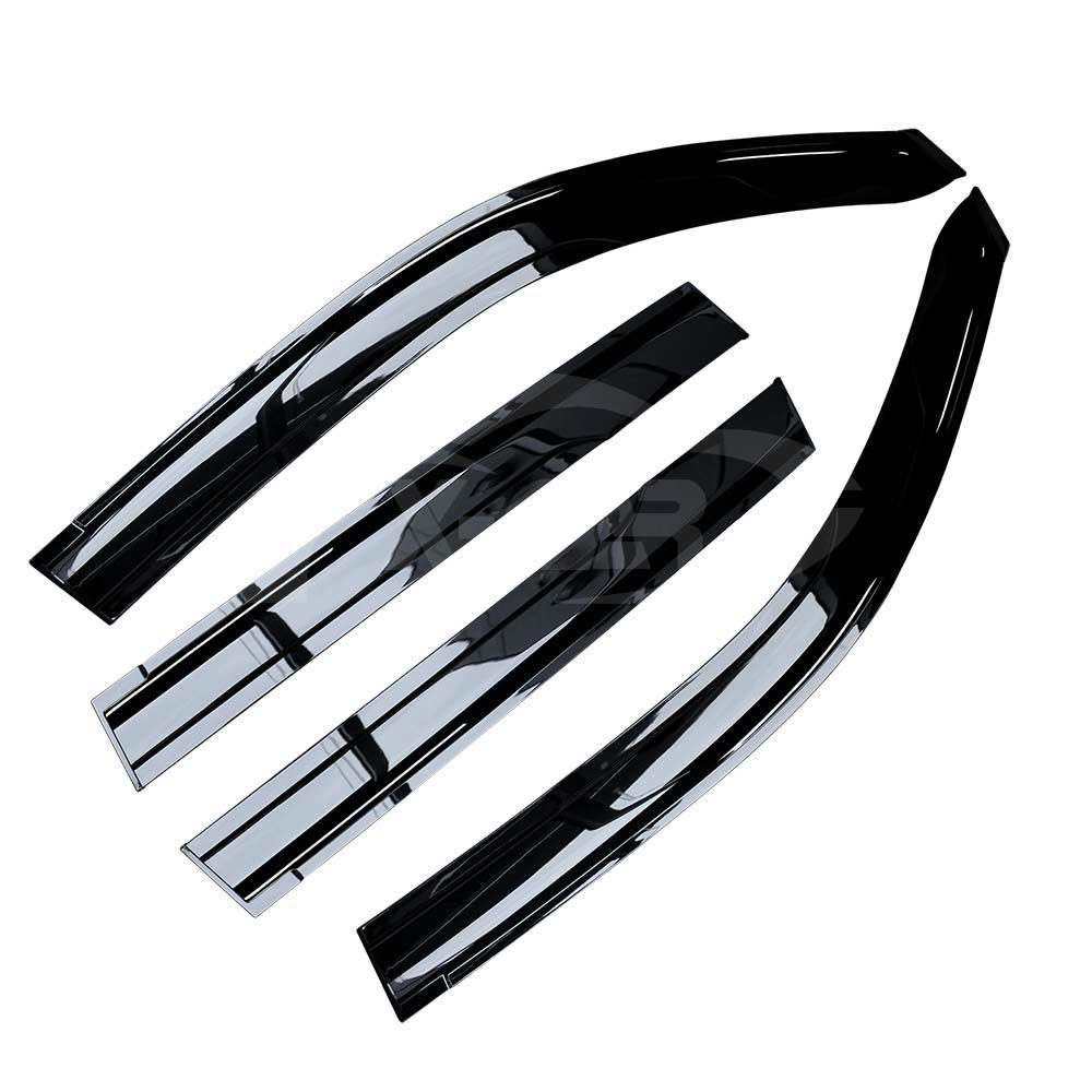 Weathershields for Toyota Prado 150 Series 2009-2024 Car Weather Shields Wind Deflectors Sun Visors - Image 2