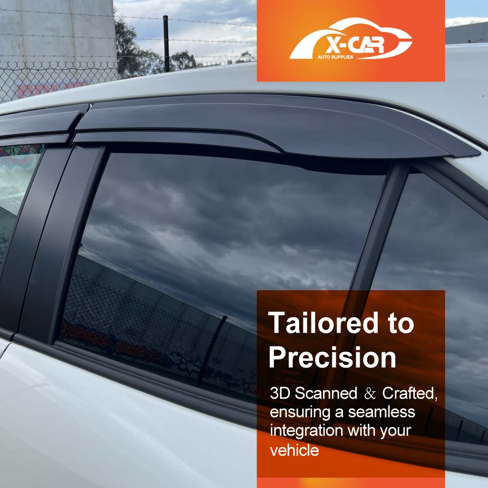 Weathershields for Toyota Yaris Cross MXP Series 2020-Onwards Car Weather Shields - Image 4