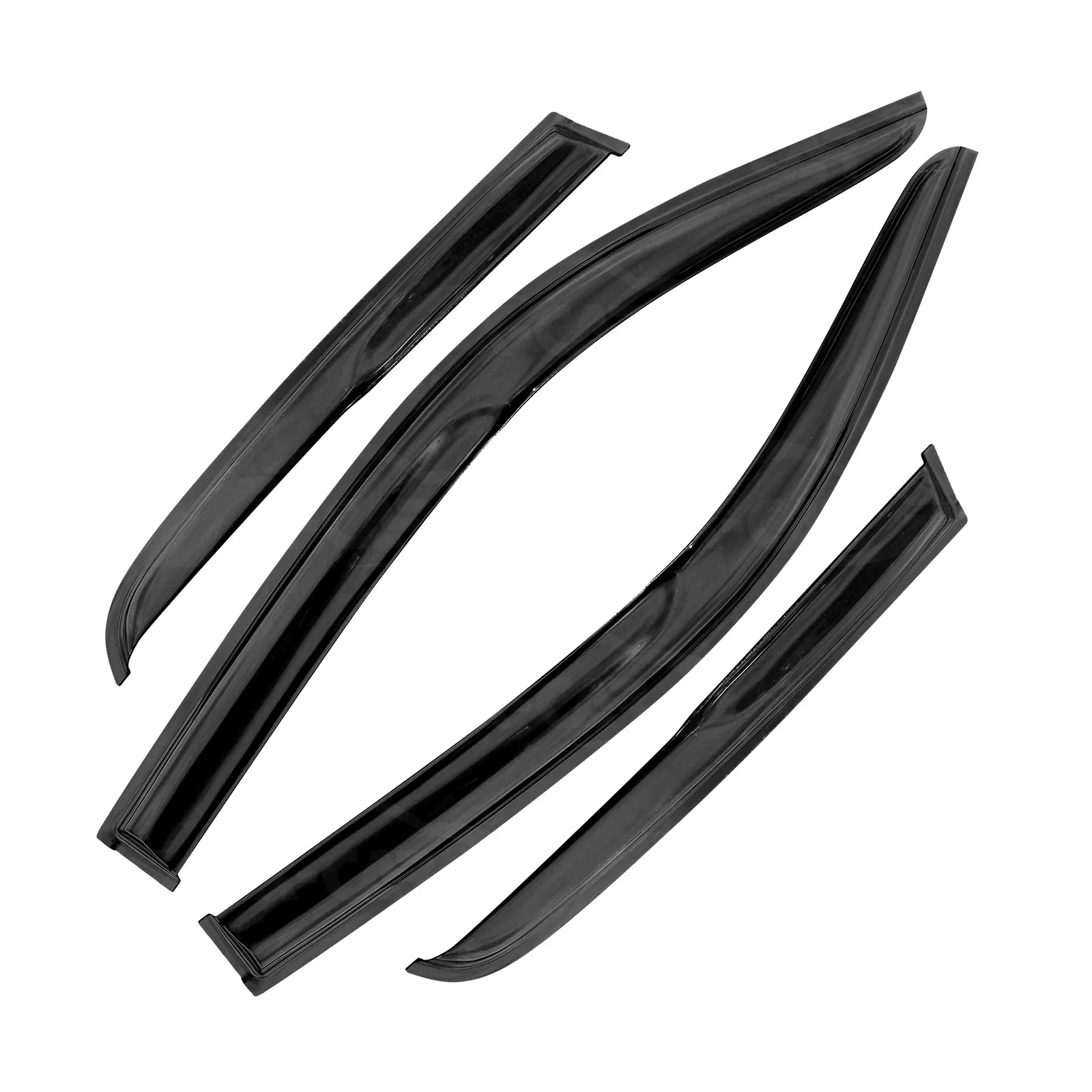 WeatherShields for Volkswagen Amarok 2009-2022 Car Weather Shields Wind Deflectors Sun Visors - Image 11