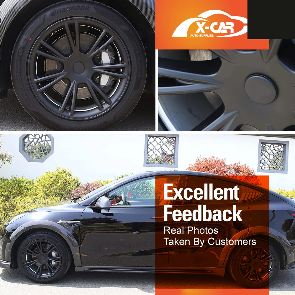 Tesla Model Y 2021-2025 19" Wheel Protector Cover Hub Caps - Image 24
