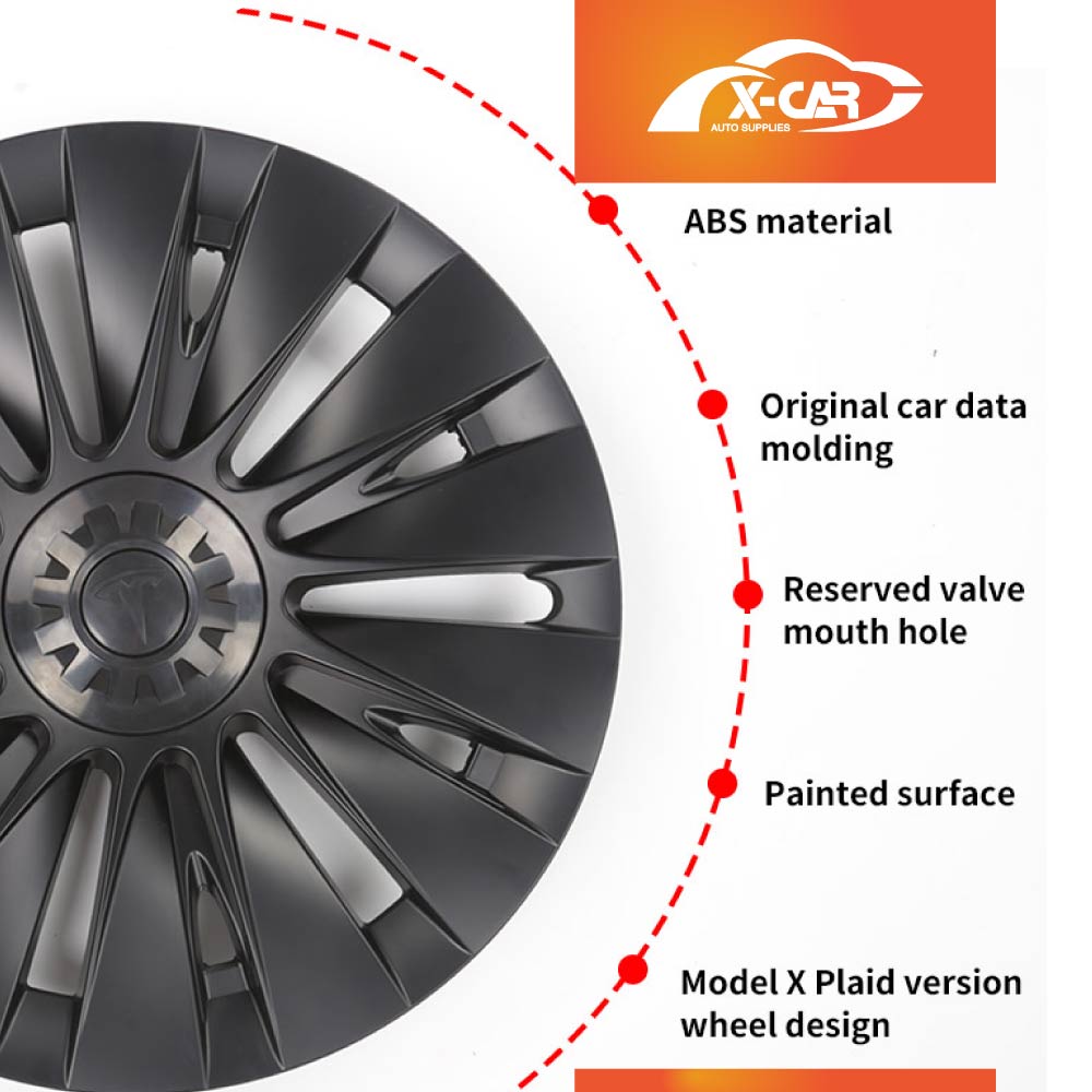 Tesla Model Y 2021-2025 19" Wheel Protector Cover Hub Caps - Image 51