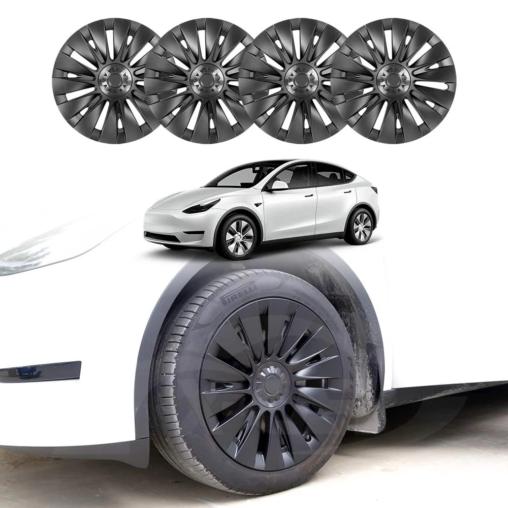 Tesla Model Y 2021-2025 19" Wheel Protector Cover Hub Caps - Image 52