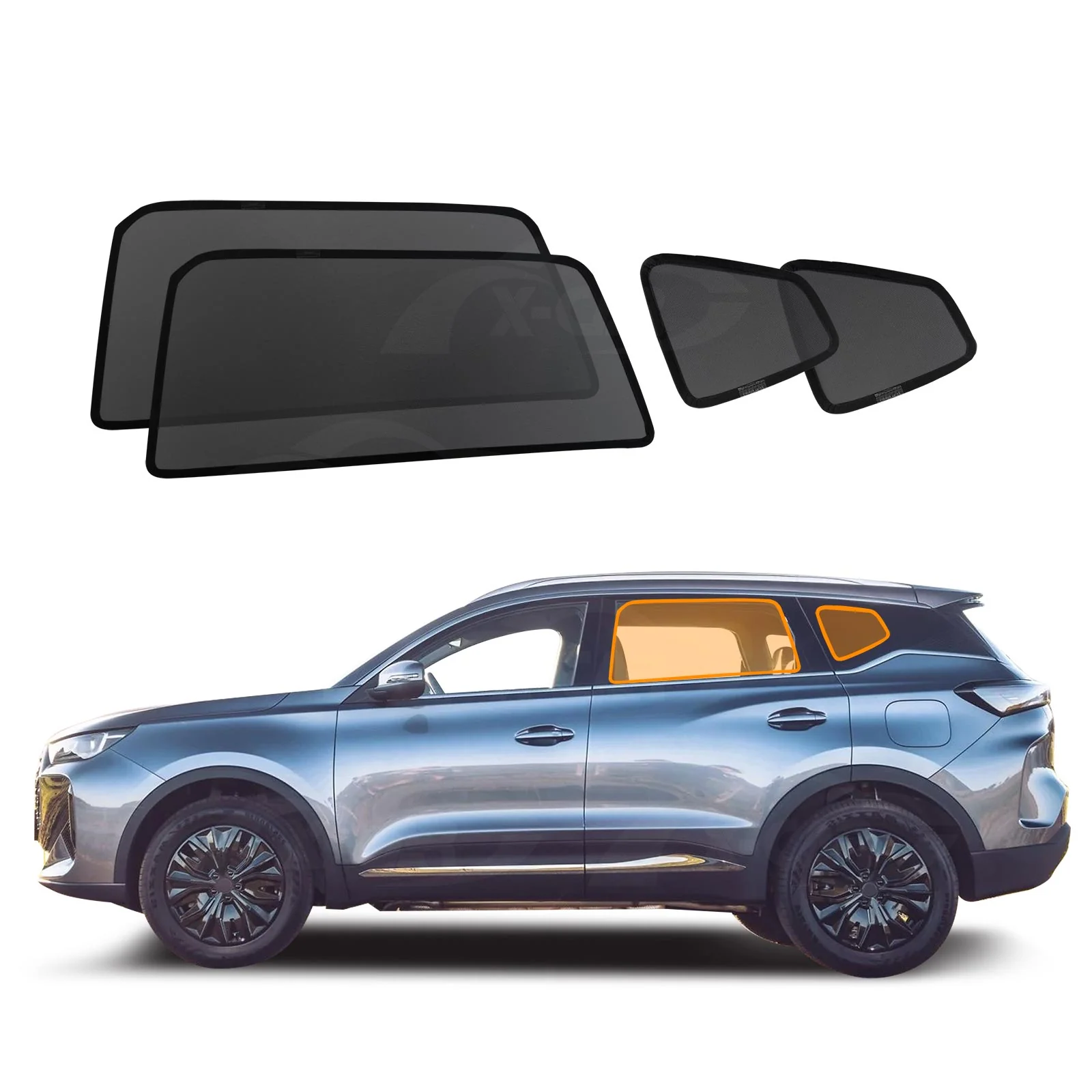 Window Sun Shades for Chery Tiggo 7 2025-Onwards - Image 21