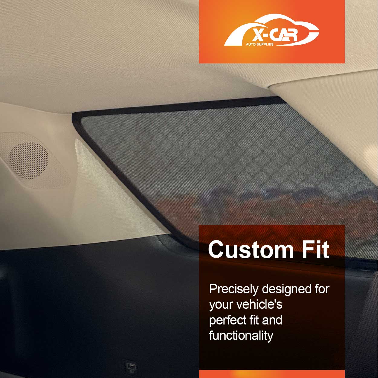 Window Sun Shades for Kia Carnival KA4 Series 2020-Onwards Rear Windscreen Blind Mesh - Image 2