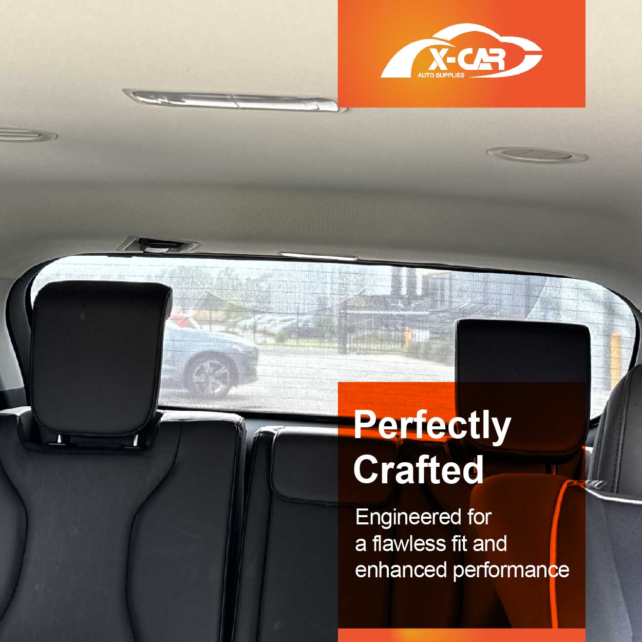 Window Sun Shades for Kia Carnival KA4 Series 2020-Onwards Rear Windscreen Blind Mesh - Image 6