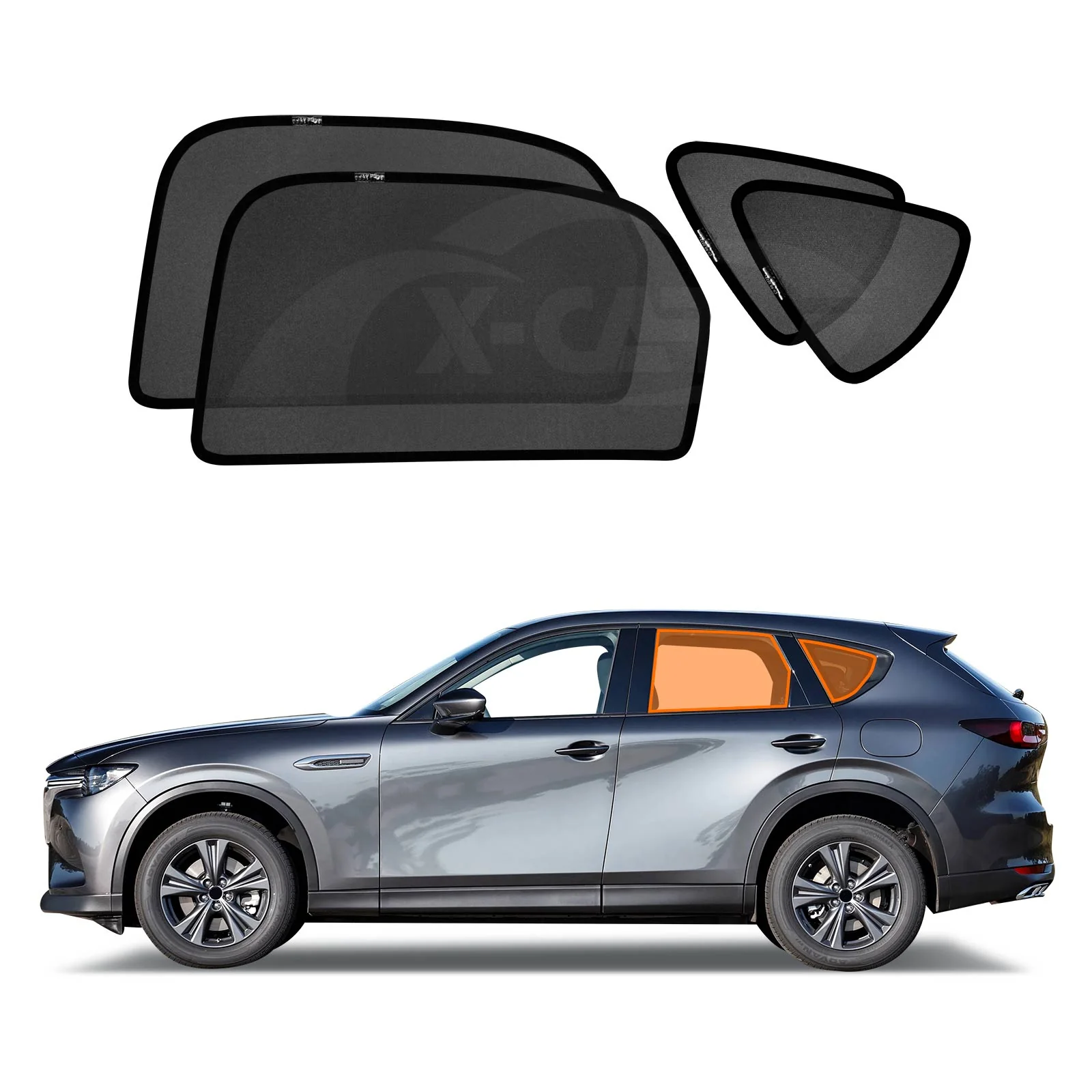 Window Sun Shades for Mazda CX-60 CX60 2023-Onwards - Image 17
