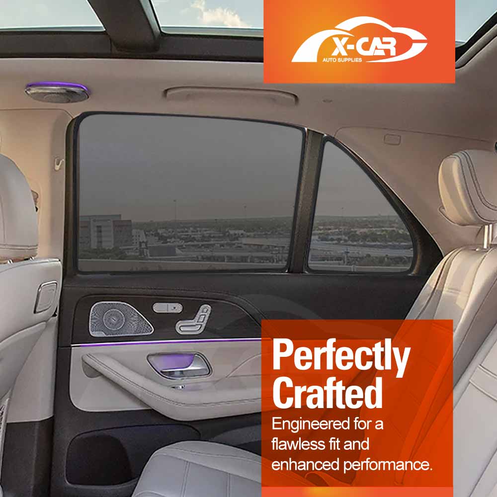 Window Sun Shades for Mercedes-Benz GLE 2018-Onwards - Image 3