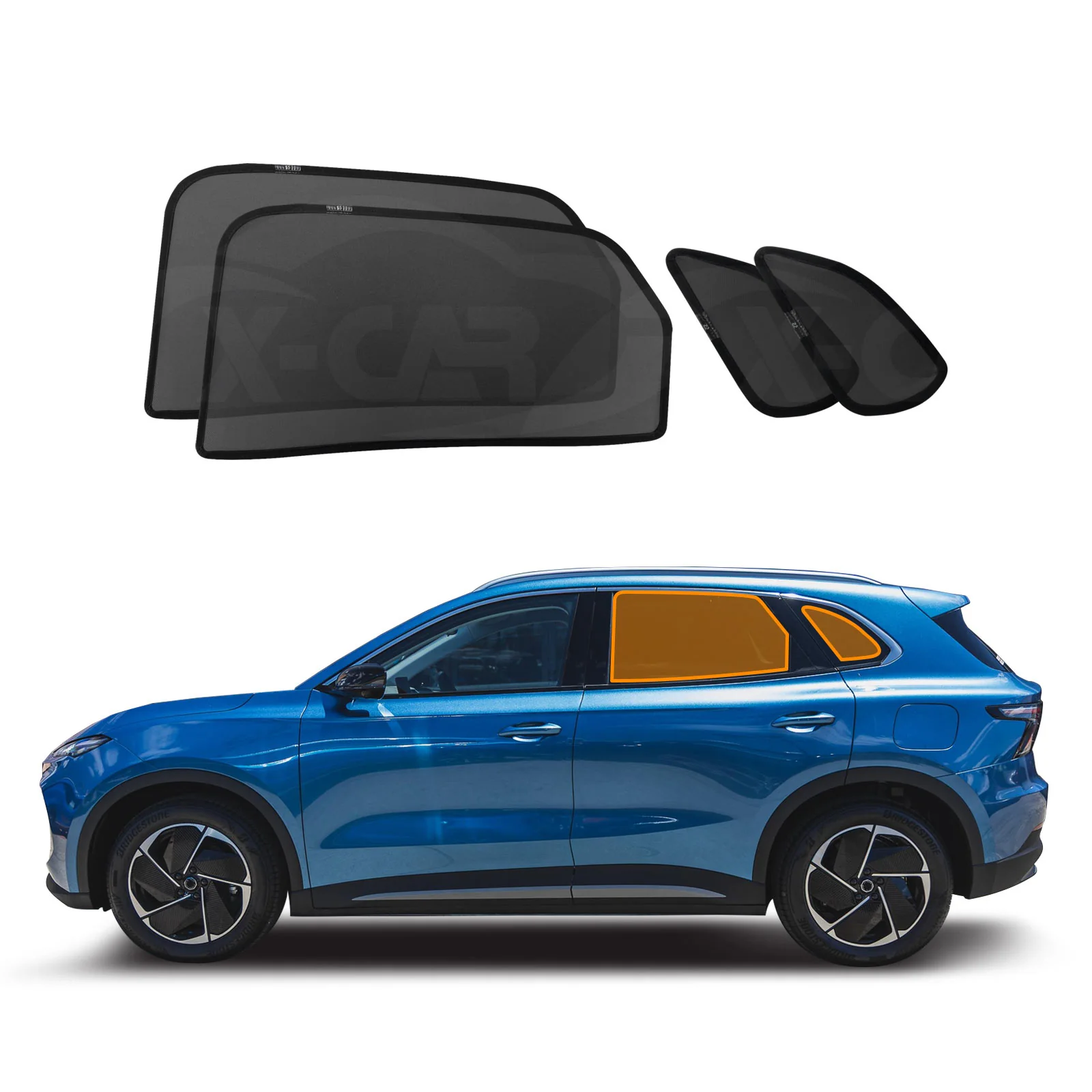 Window Sun Shades for MG MGS5 EV 2025-Onwards - Image 16