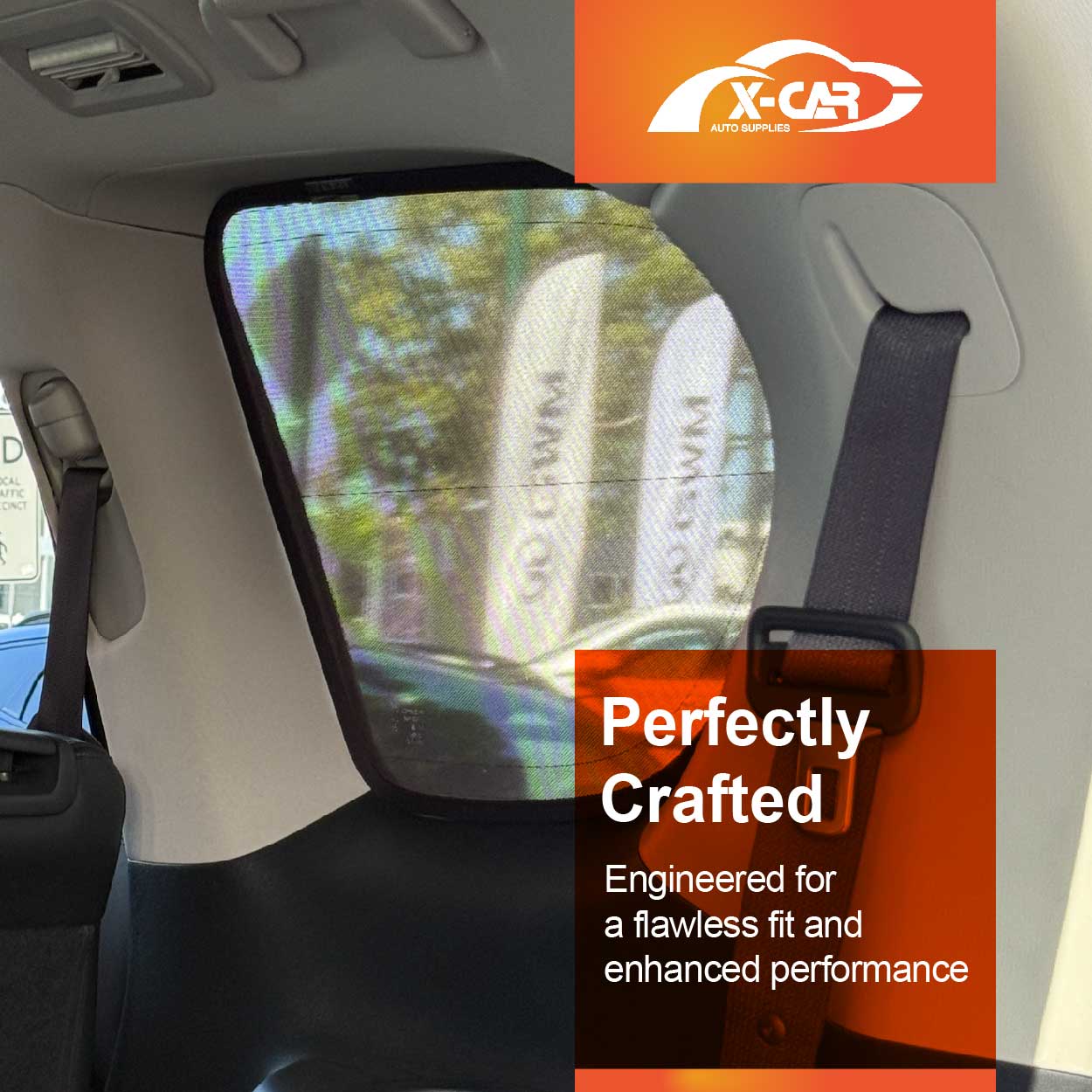 Window Sun Shades for Nissan Patrol 2012-Onwards Y62 Series Rear Windscreen Blind Mesh - Image 3