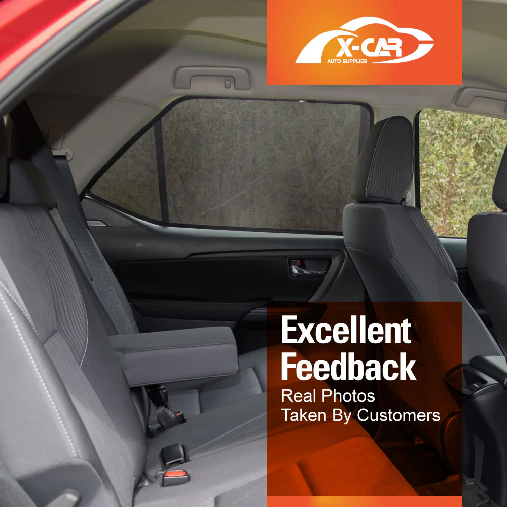 Window Sun Shades for Toyota Fortuner 2015-Onwards - Image 2