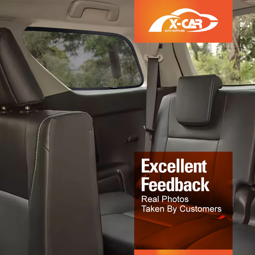 Window Sun Shades for Toyota Fortuner 2015-Onwards - Image 4