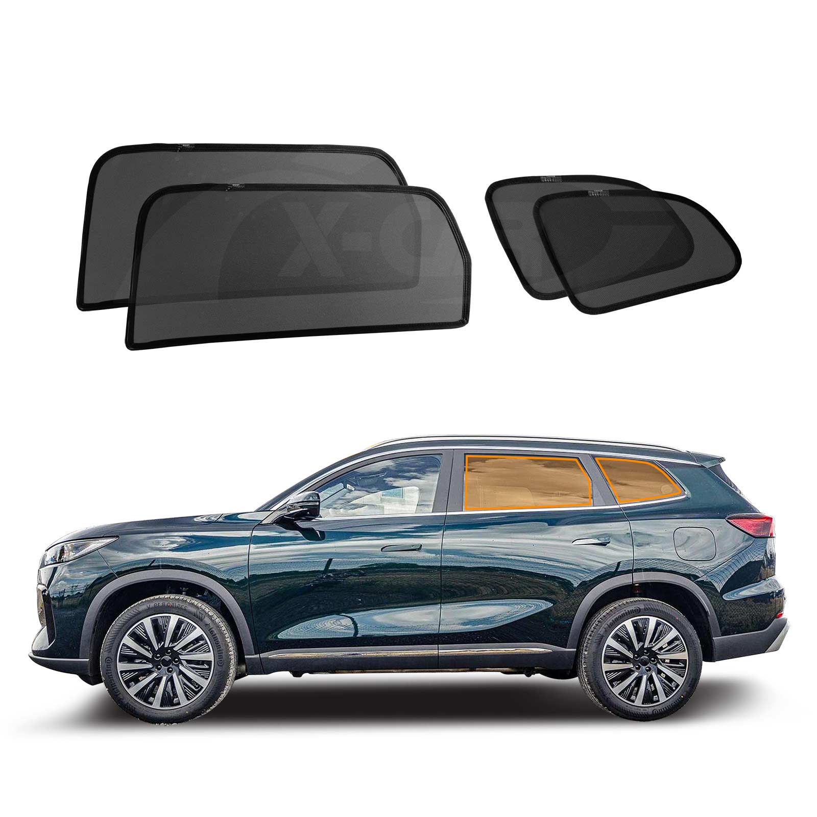 Window Sun Shades for Chery Tiggo 8 Super Hybrid 2025-Onwards Sun Blind Mesh - Image 8