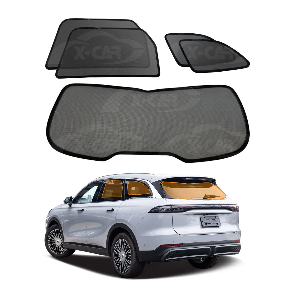 Window Sun Shades for Chery Tiggo 9 Super Hybrid 2025-Onwards Sun Blind Mesh