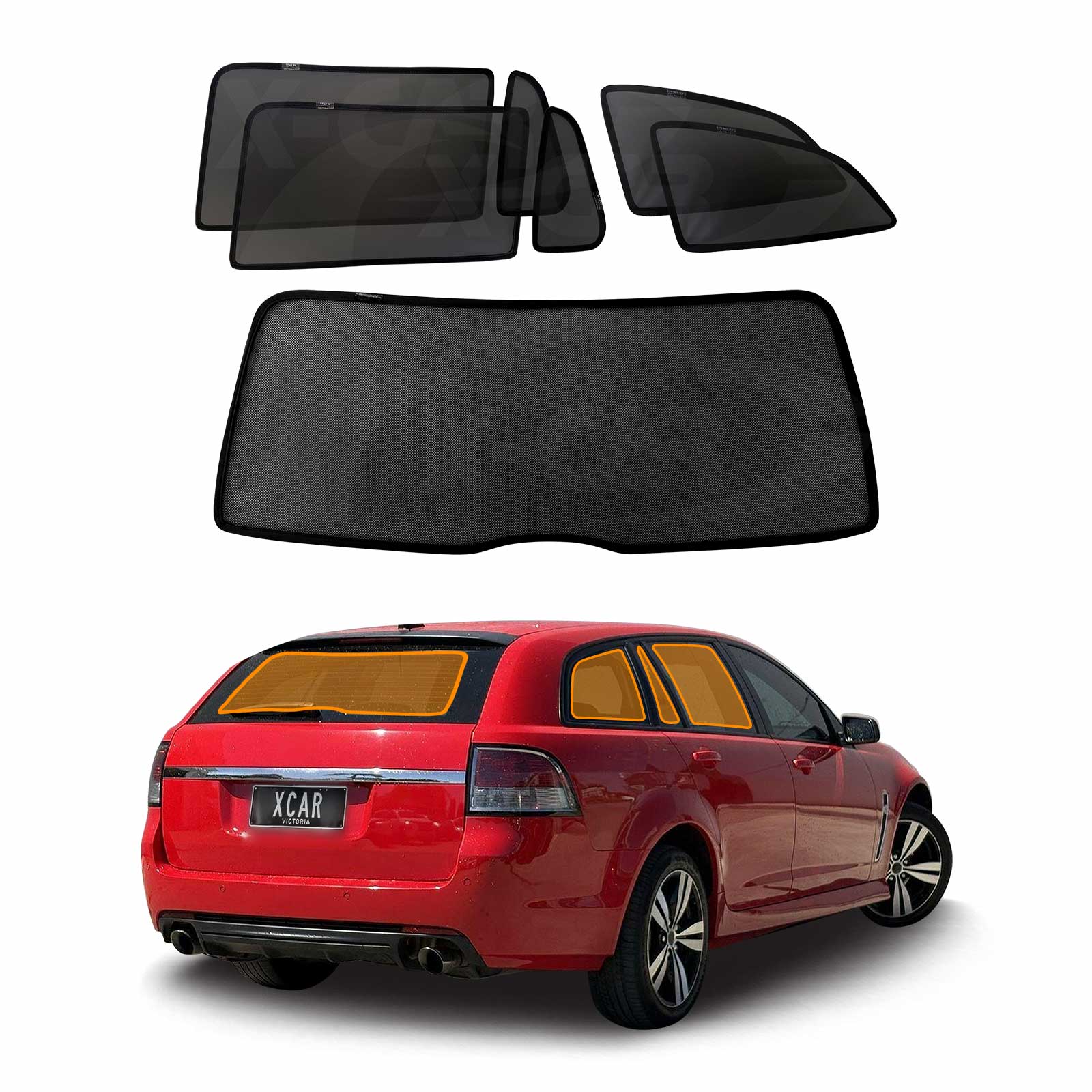 Window Sun Shades for Holden Calais Wagon 2006-2017