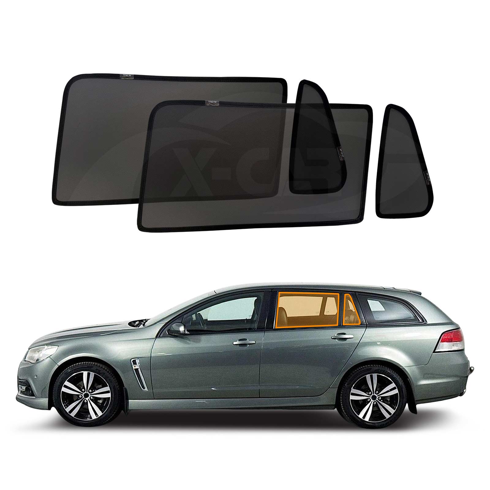 Window Sun Shades for Holden Calais Wagon 2006-2017 - Image 19