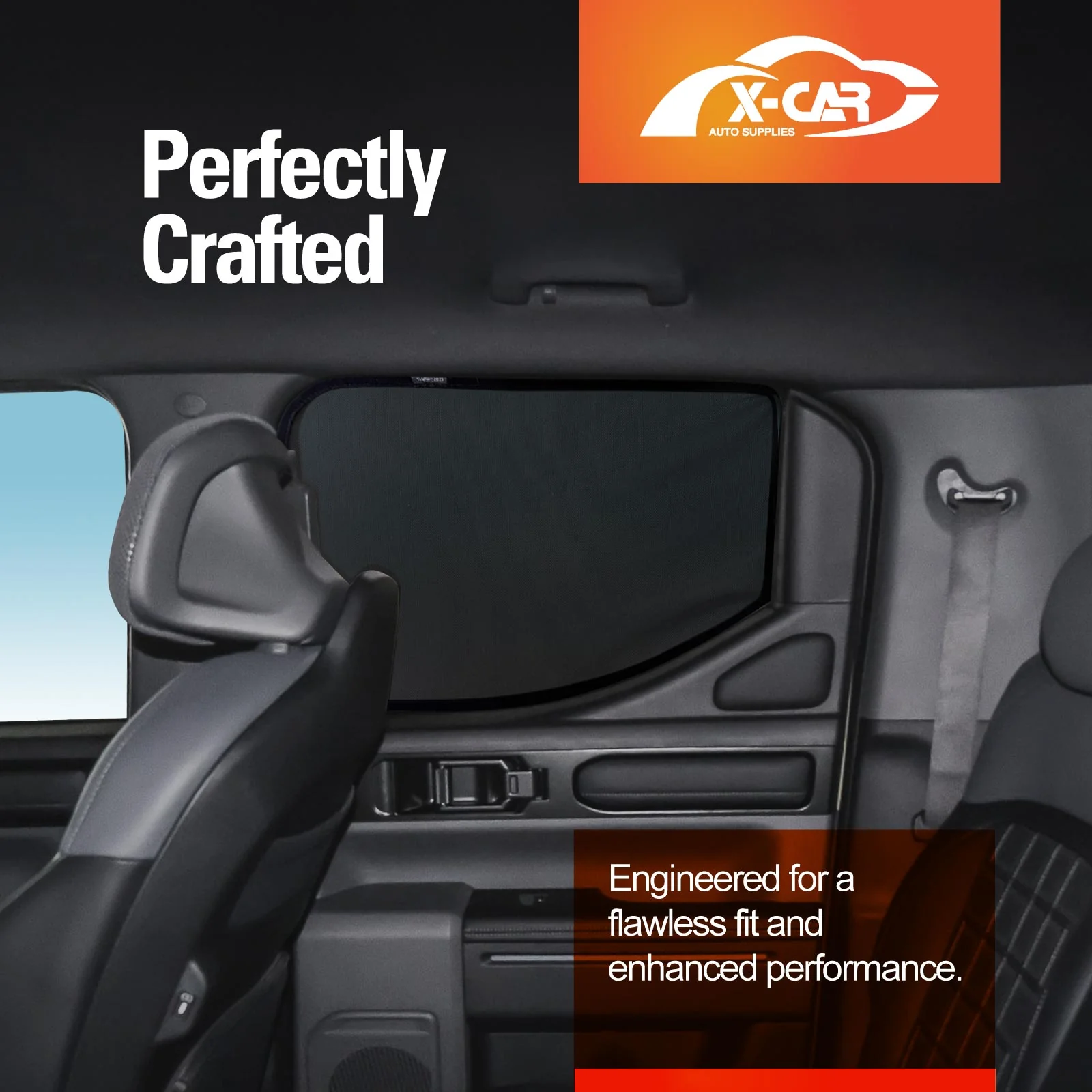 Window Sun Shades for Kia Tasman Dual Cab 2025-Onwards - Image 2
