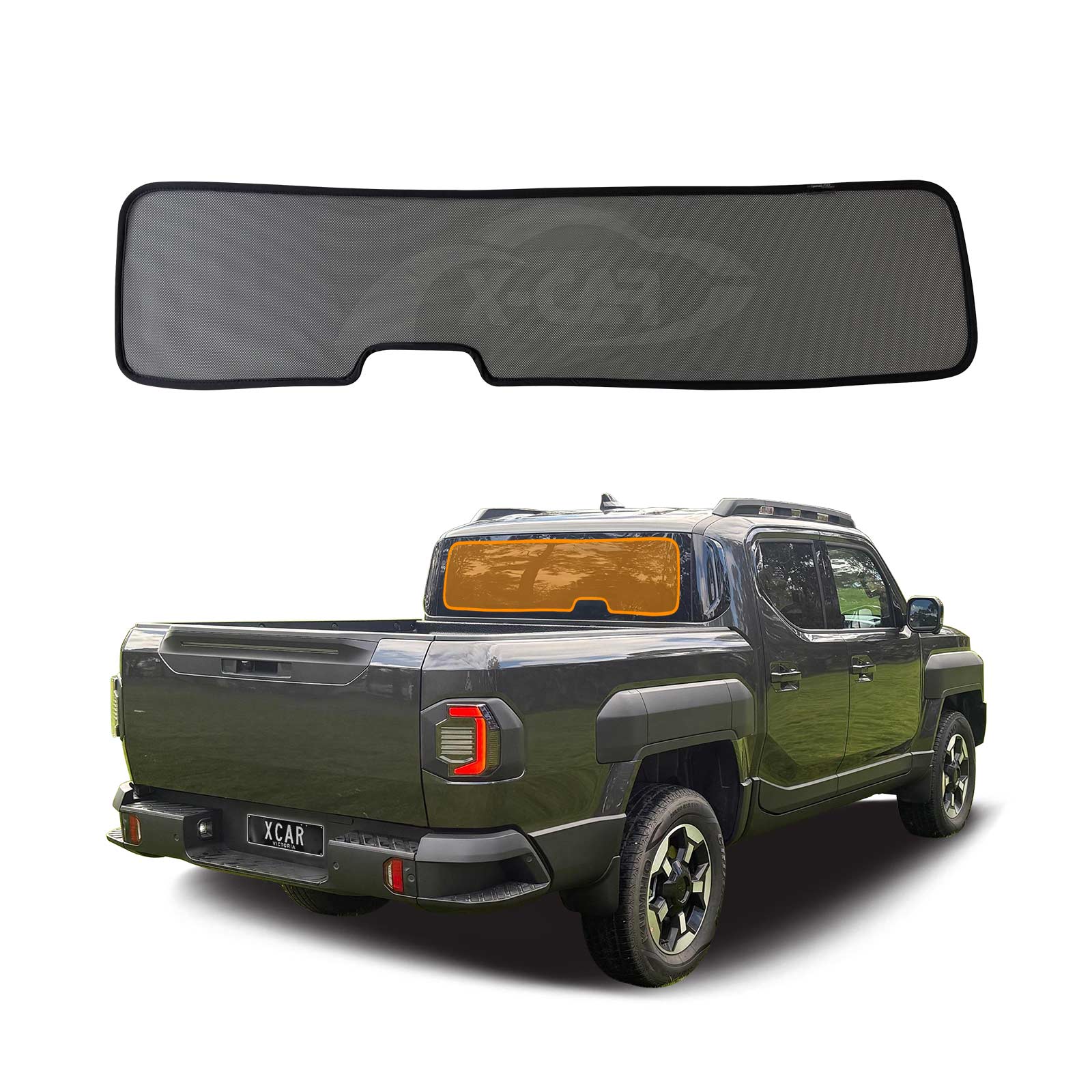 Window Sun Shades for Kia Tasman Dual Cab 2025-Onwards - Image 4