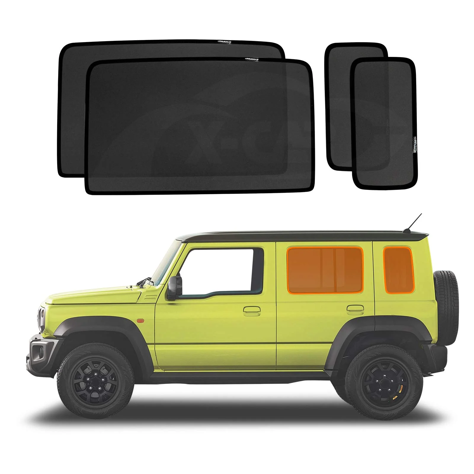 Window Sun Shades for Suzuki Jimny XL 5-Door 2023-Onwards Rear Windscreen shade - Image 14