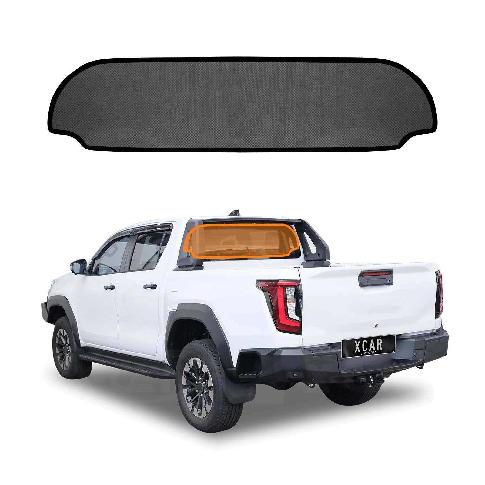 Window Sun Shades for Toyota Hilux Double Cab 2025-Onwards Rear Windscreen Shade - Image 20