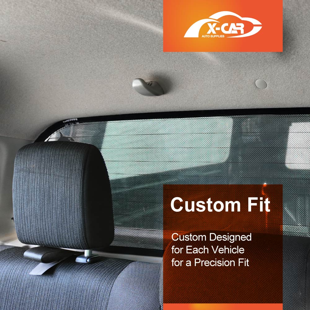 Window Sun Shades for Toyota Hilux SR5 Double Cab 2015-2025 Rear Windscreen Shade - Image 2