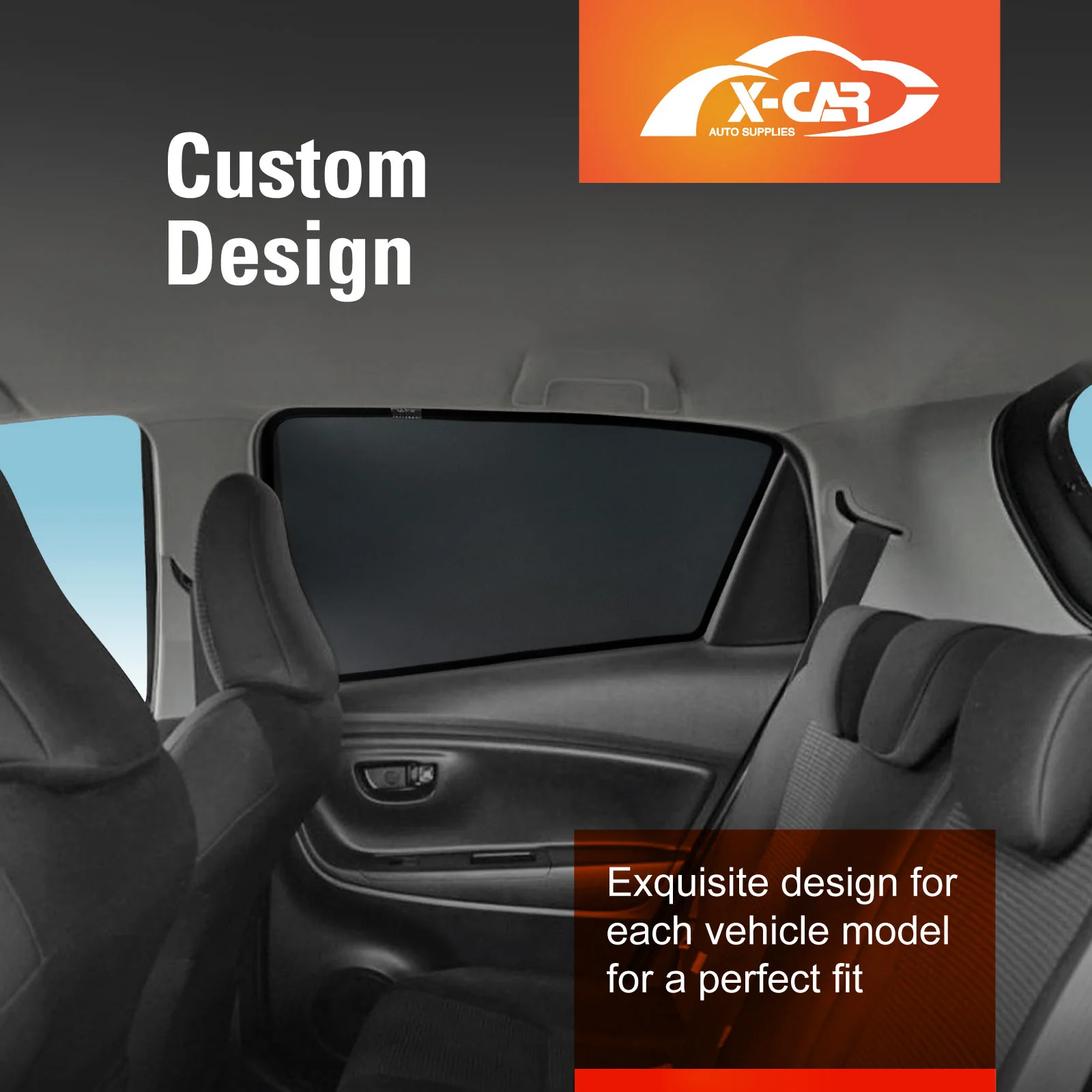 Window Sun Shades for Toyota Yaris Hatch 2011-2020 - Image 2