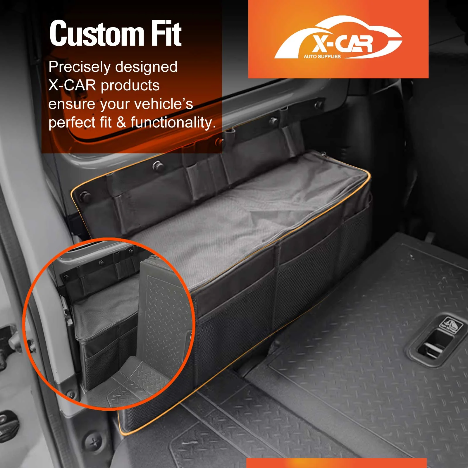 Window & Trunk Side Storage Bags for Suzuki Jimny 3-Door Auto 2018-Onwards Boot Side Organiser Car Accessories - Image 6