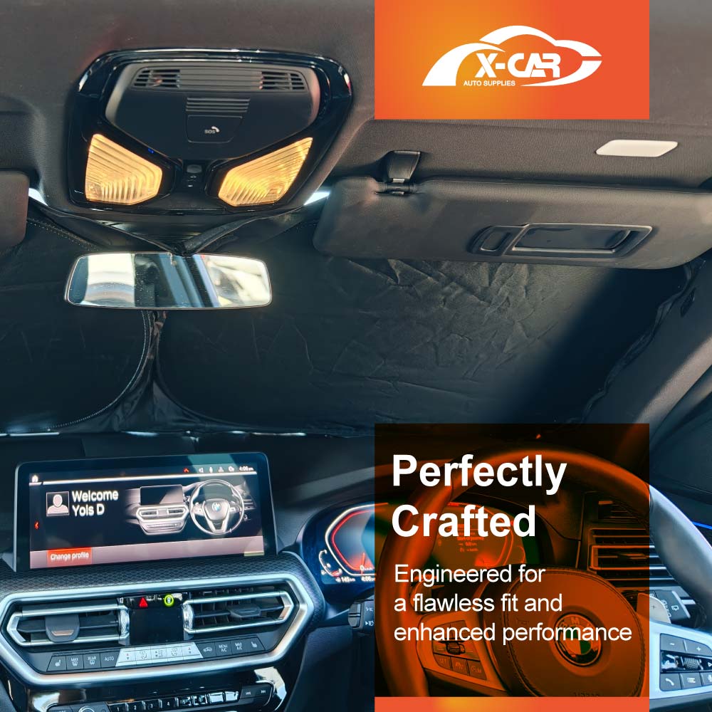 WindScreen Sun Shade for BMW iX3 2023-2025 WindShield Blind - Image 4