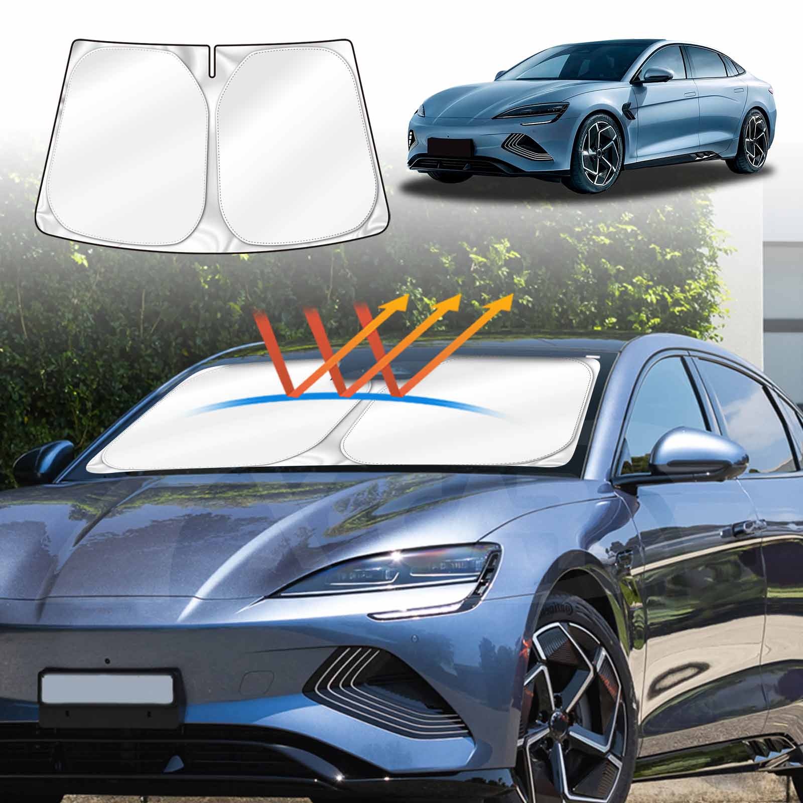 WindScreen Sun Shade For BYD Seal 2023-Onwards
