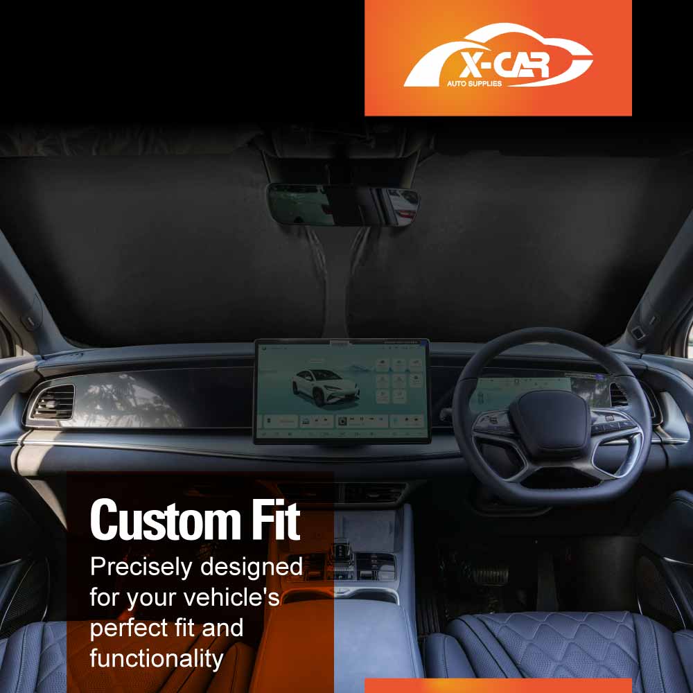 WindScreen Sun Shade for BYD SEALION 7 SEALION7 2025-Onwards WindShield Blind - Image 6
