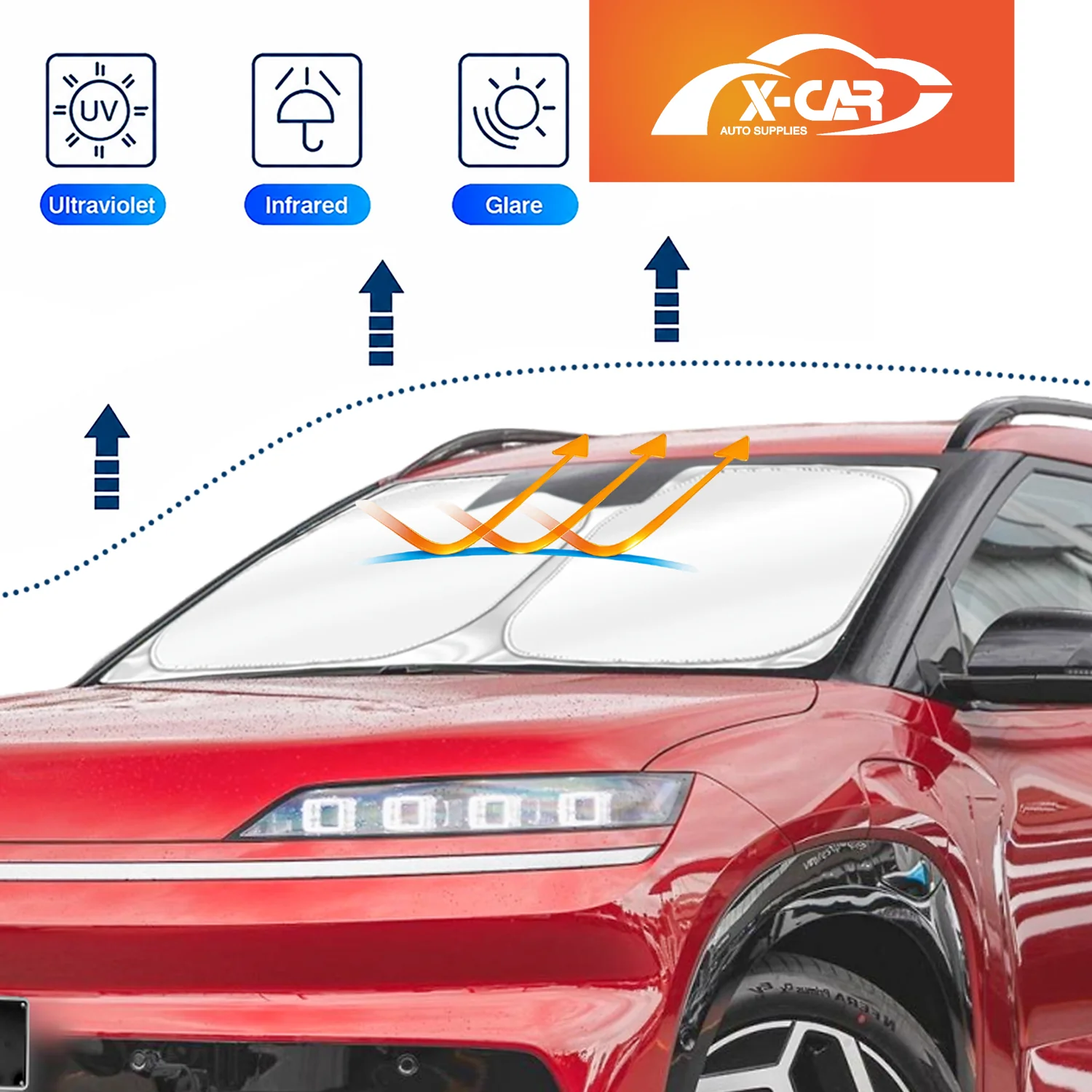 WindScreen Sun Shade for Hyundai ELEXIO 2025-Onwards - Image 5