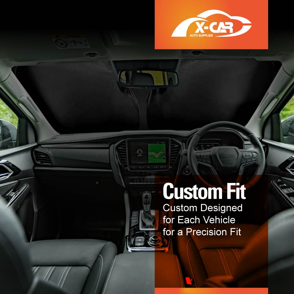 WindScreen Sun Shade For Isuzu MU-X MUX 2022-Onwards WindShield Blind - Image 2