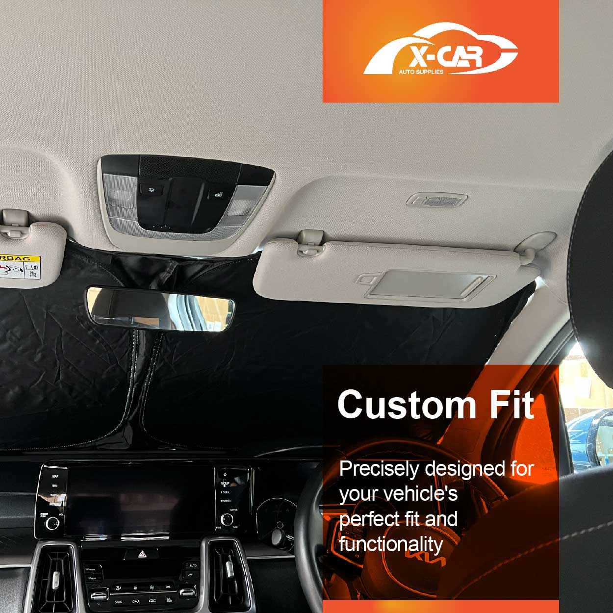 WindScreen Sun Shade for Kia Sorento 2020-Onwards - Image 3
