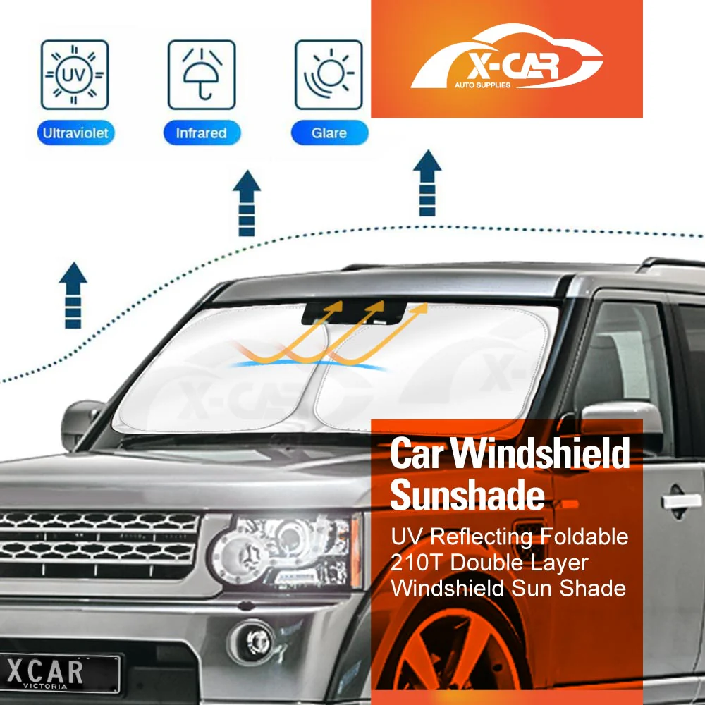 WindScreen Sun Shade for Land Rover Discovery 3 4 2004-2016 WindShield Blind - Image 9