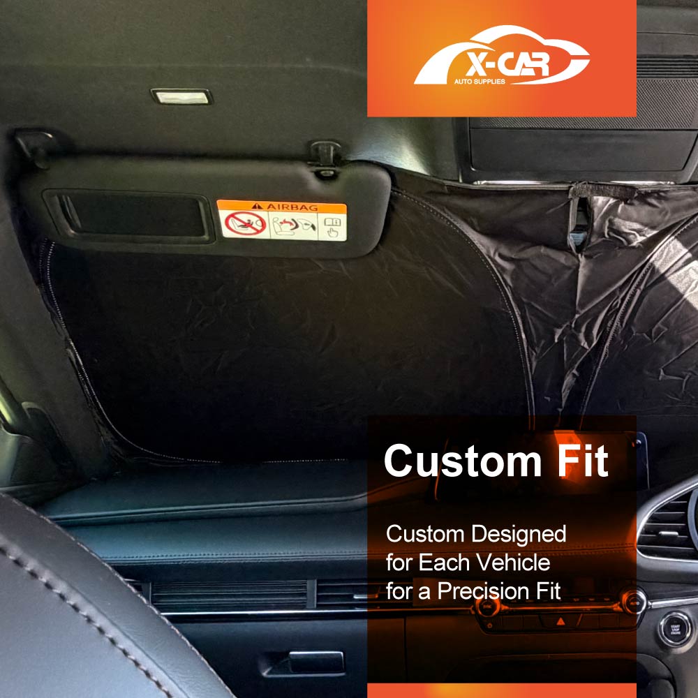 WindScreen Sun Shade for Mazda 3 BP Series 2019-Onwards WindShield Blind - Image 2