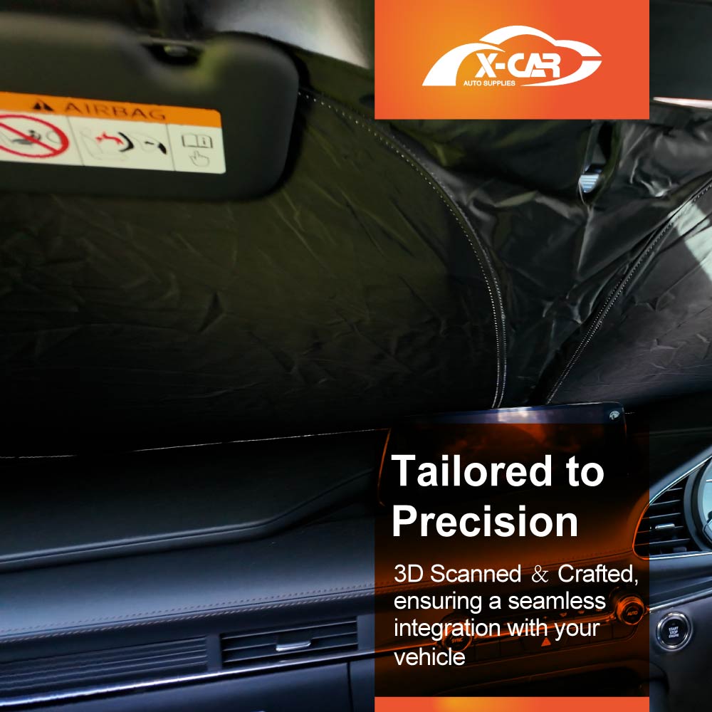 WindScreen Sun Shade for Mazda 3 BP Series 2019-Onwards WindShield Blind - Image 5
