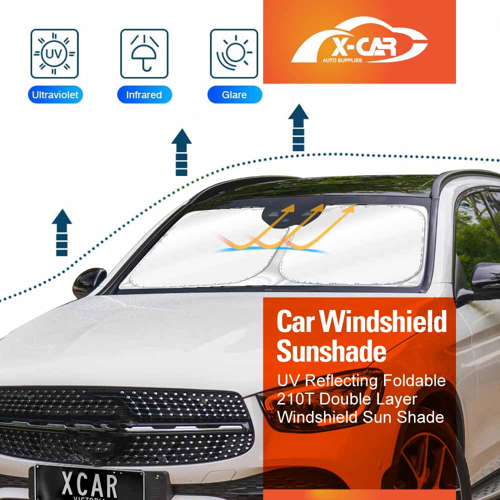 WindScreen Sun Shade for Mercedes-Benz GLC 2015-2022 WindShield Blind - Image 10