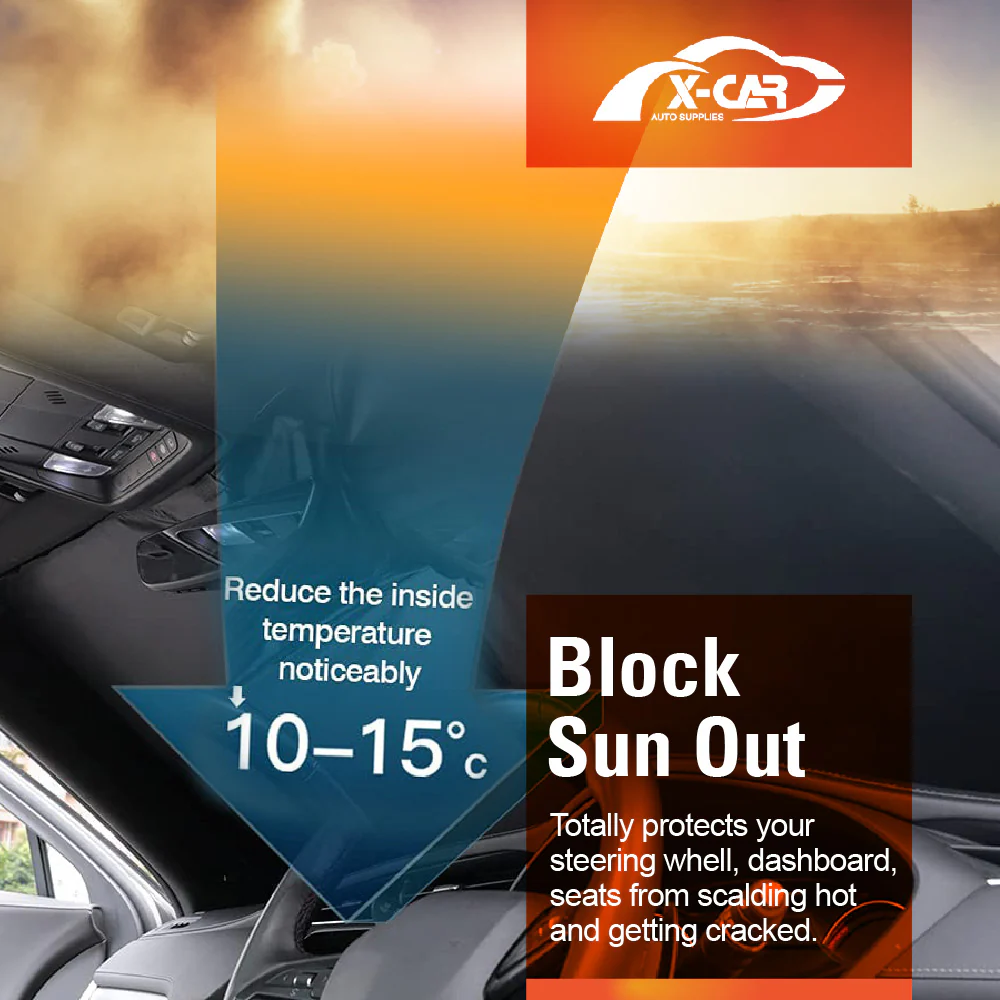 WindScreen Sun Shade for Nissan QASHQAI 2014-2022 - Image 7