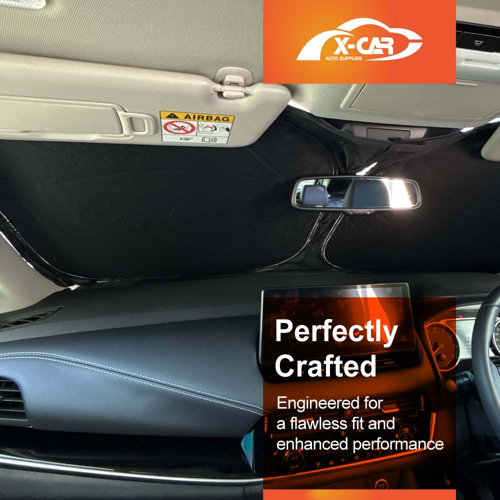 WindScreen Sun Shade for Nissan QASHQAI J12 Series 2022-Onwards WindShield Blind - Image 4