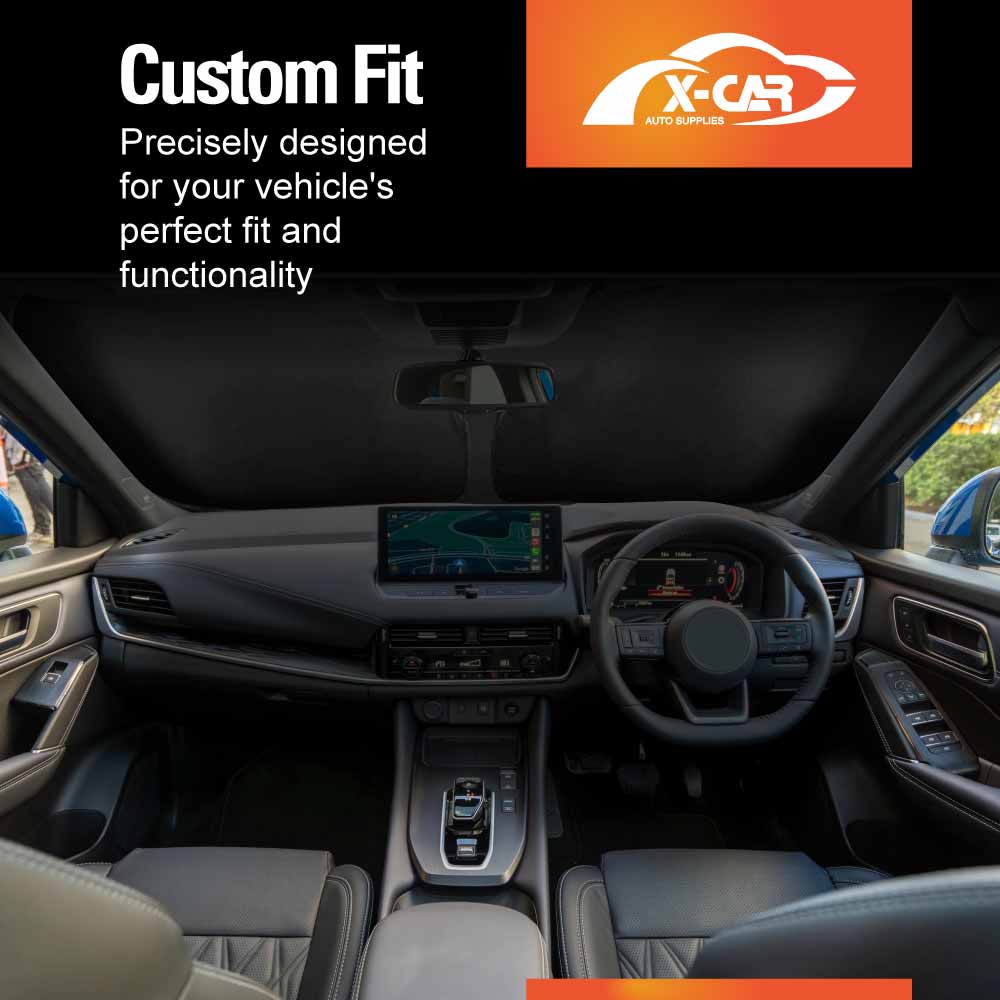 WindScreen Sun Shade for Nissan QASHQAI J12 Series 2022-Onwards WindShield Blind - Image 5