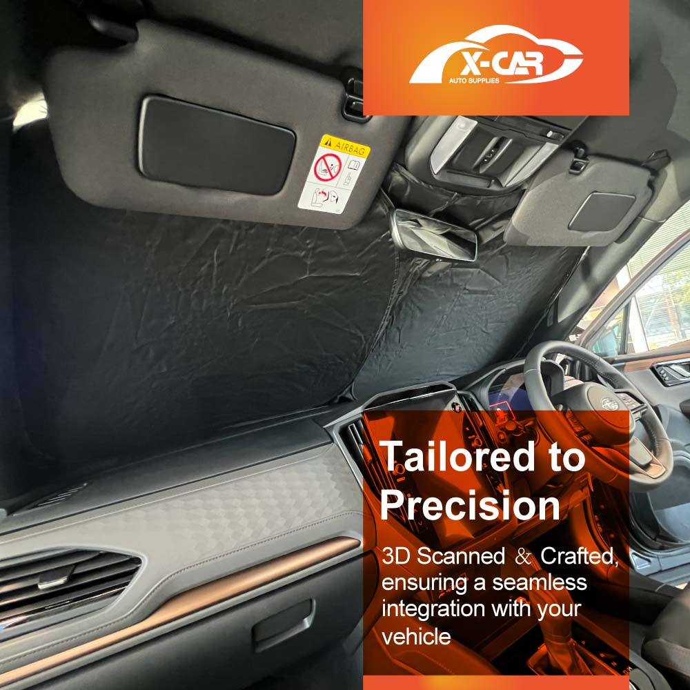 WindScreen Sun Shade for Subaru Forester 6th Gen 2025-Onwards Sun Visor Protector - Image 2