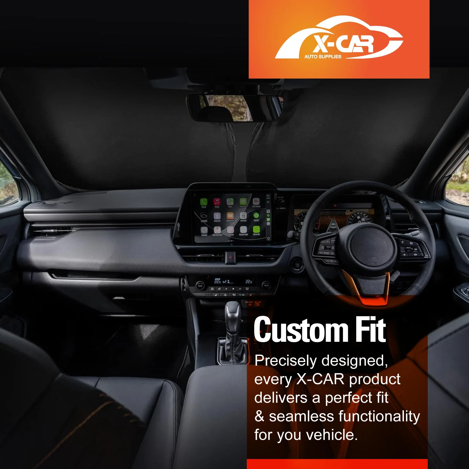 WindScreen Sun Shade for Subaru Outback 7th Gen 2025-Onwards - Image 2