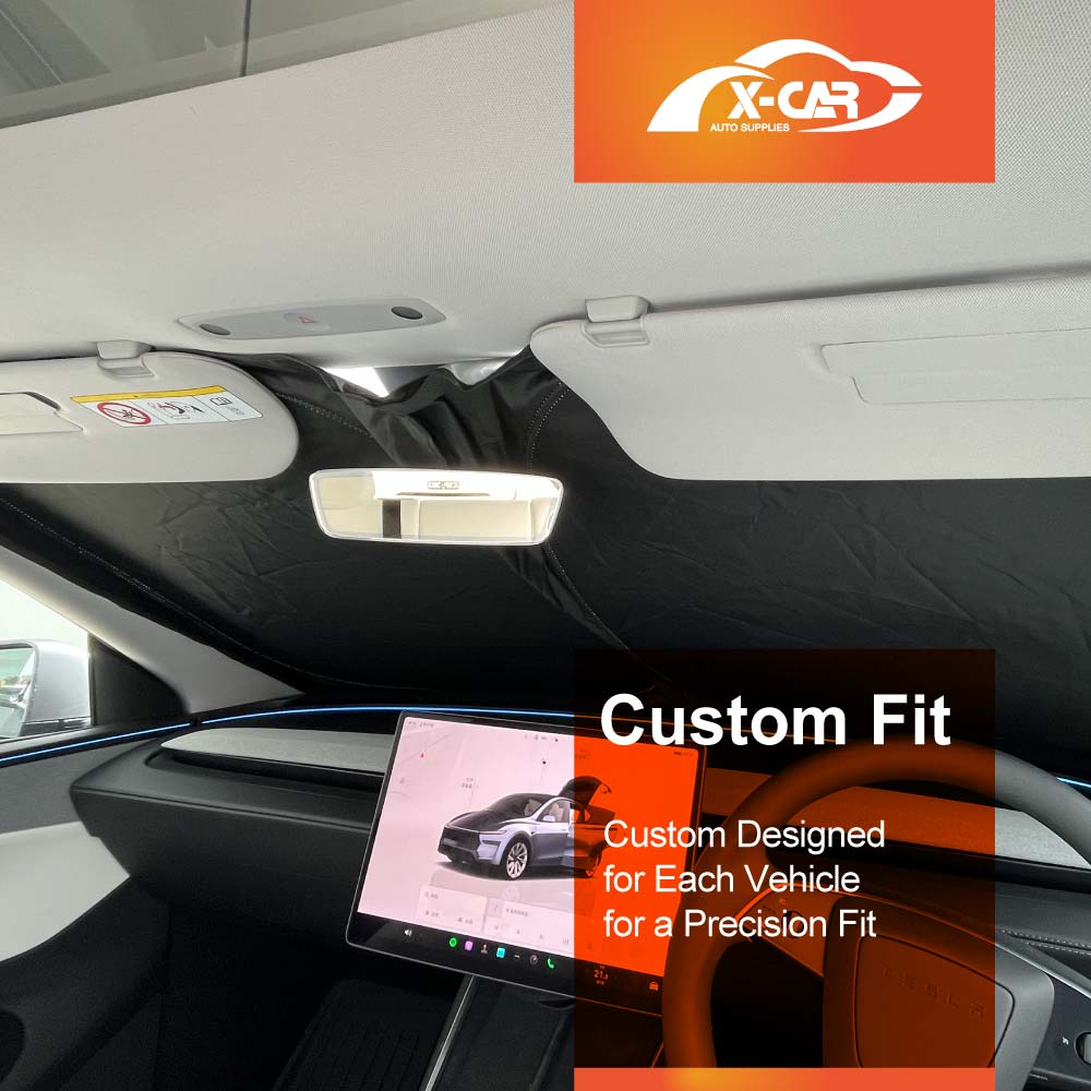 WindScreen Sun Shade for Tesla Model Y L 6-Seat 2026-Onwards WindShield Blind - Image 7