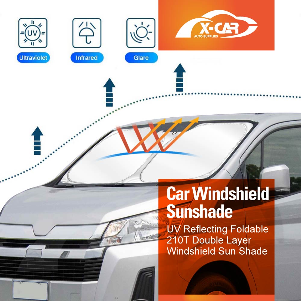 WindScreen Sun Shade For Toyota HiAce Van 2019-Onwards - Image 3