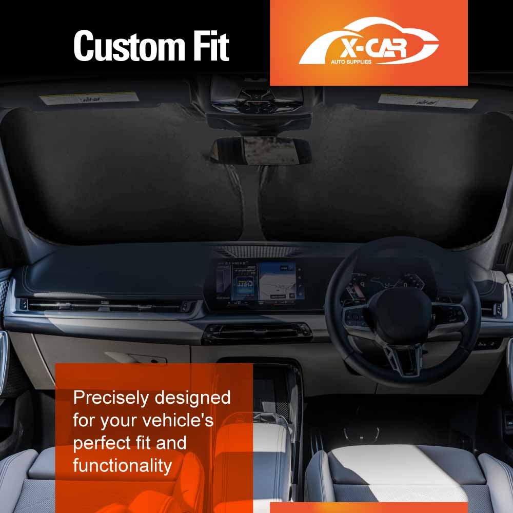 WindScreen Sun Shade for BMW X1 U11 Series 2022-Onwards WindShield Blind - Image 4