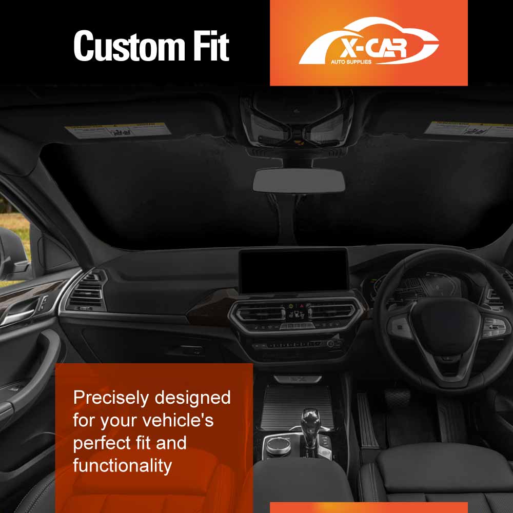 WindScreen Sun Shade for BMW X4 G2 2018-2025 WindShield Blind - Image 2