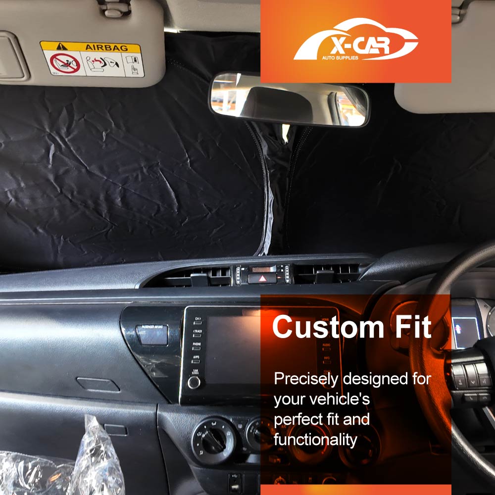 WindScreen Sun Shade for Toyota Hilux 2005-2015 - Image 2