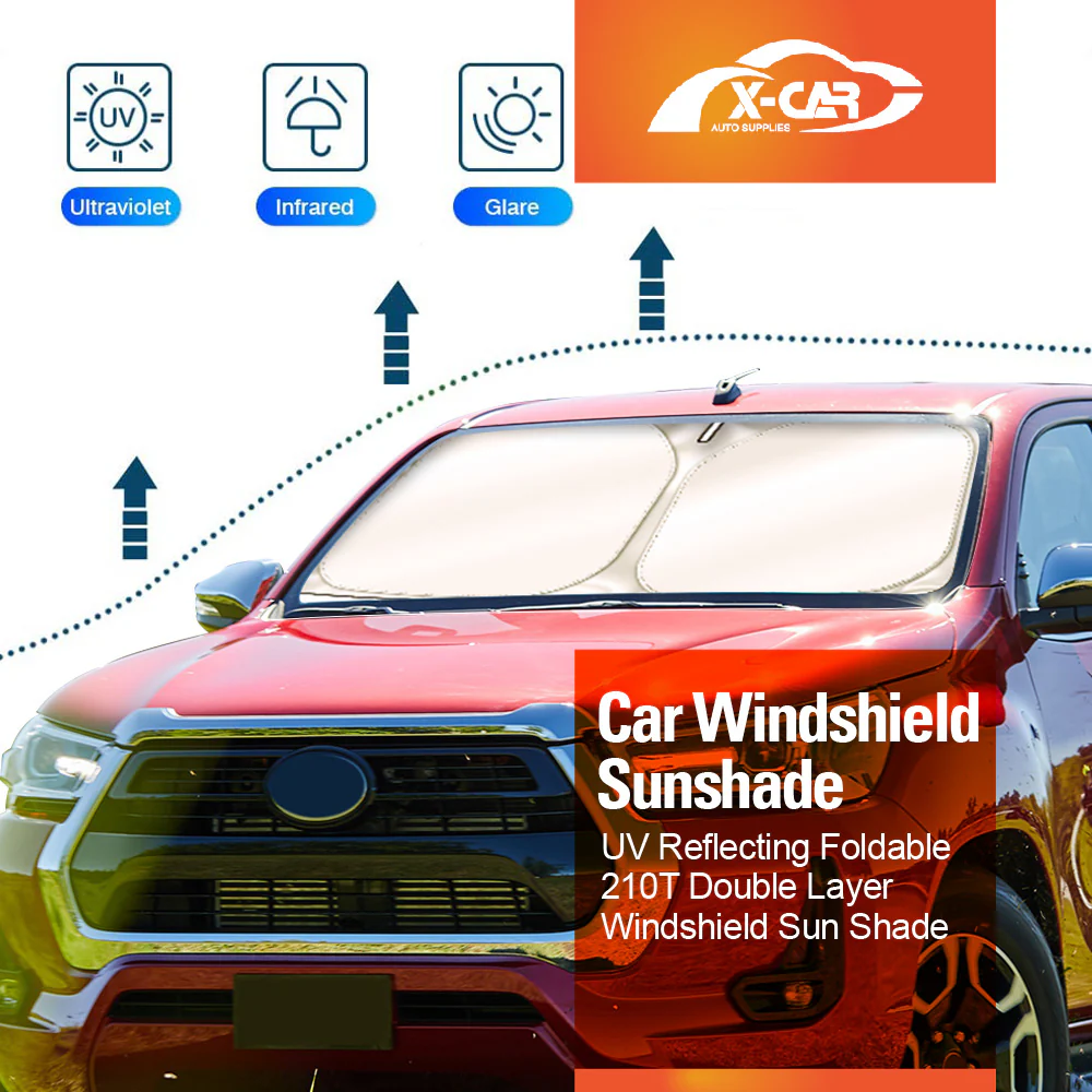 WindScreen Sun Shade for Toyota Hilux 2015-2025 - Image 2