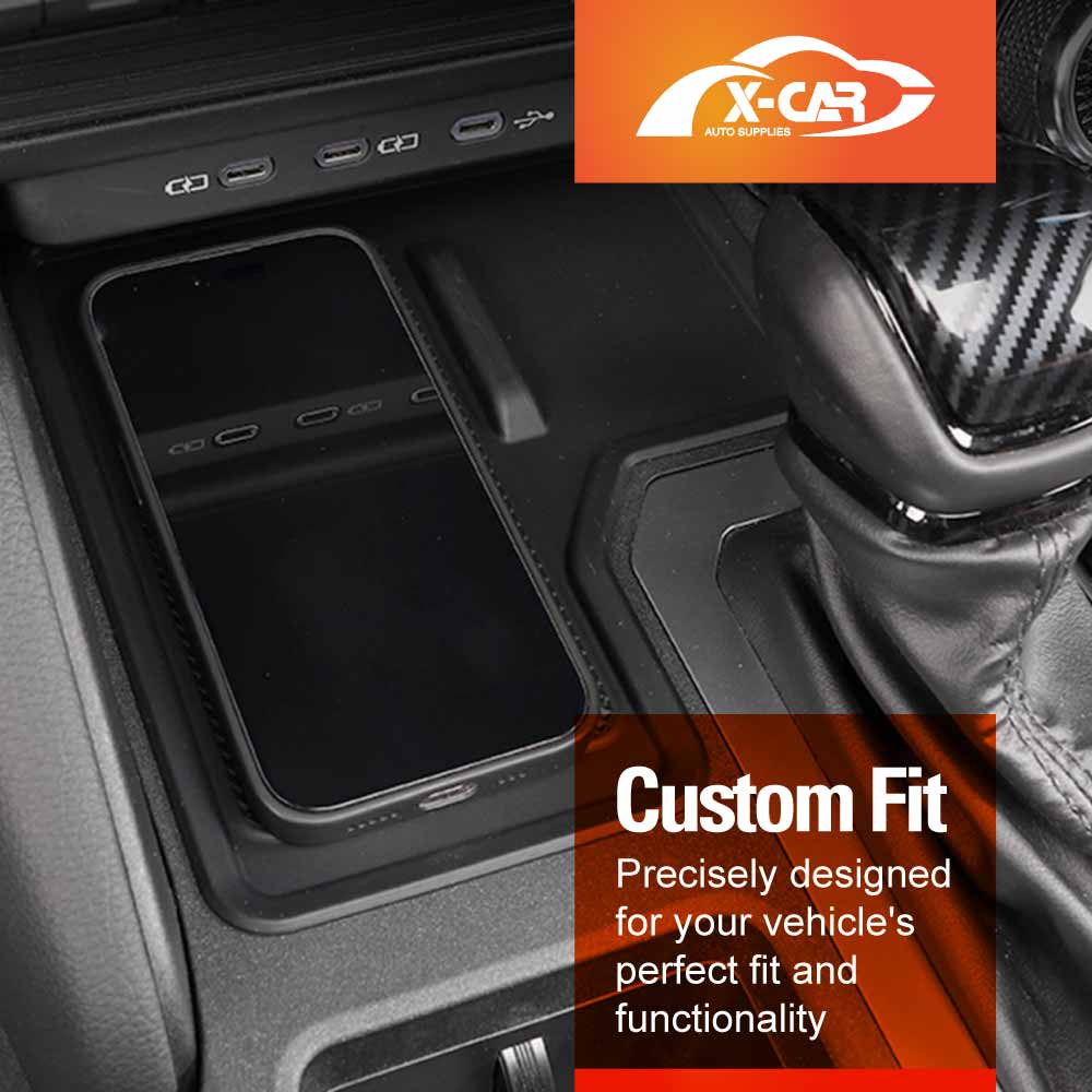 Wireless Charging Mat for Toyota Prado 250 2024-Onwards Centre Console Silicone Pad - Image 4